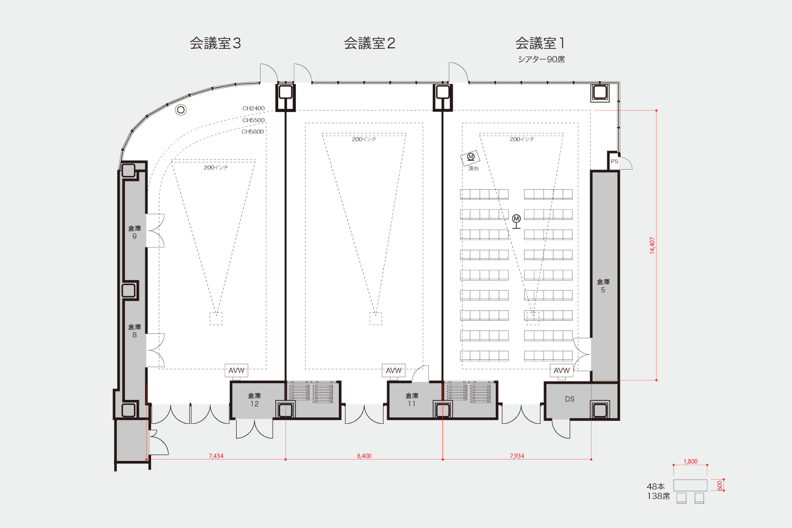 会議室1マップ拡大