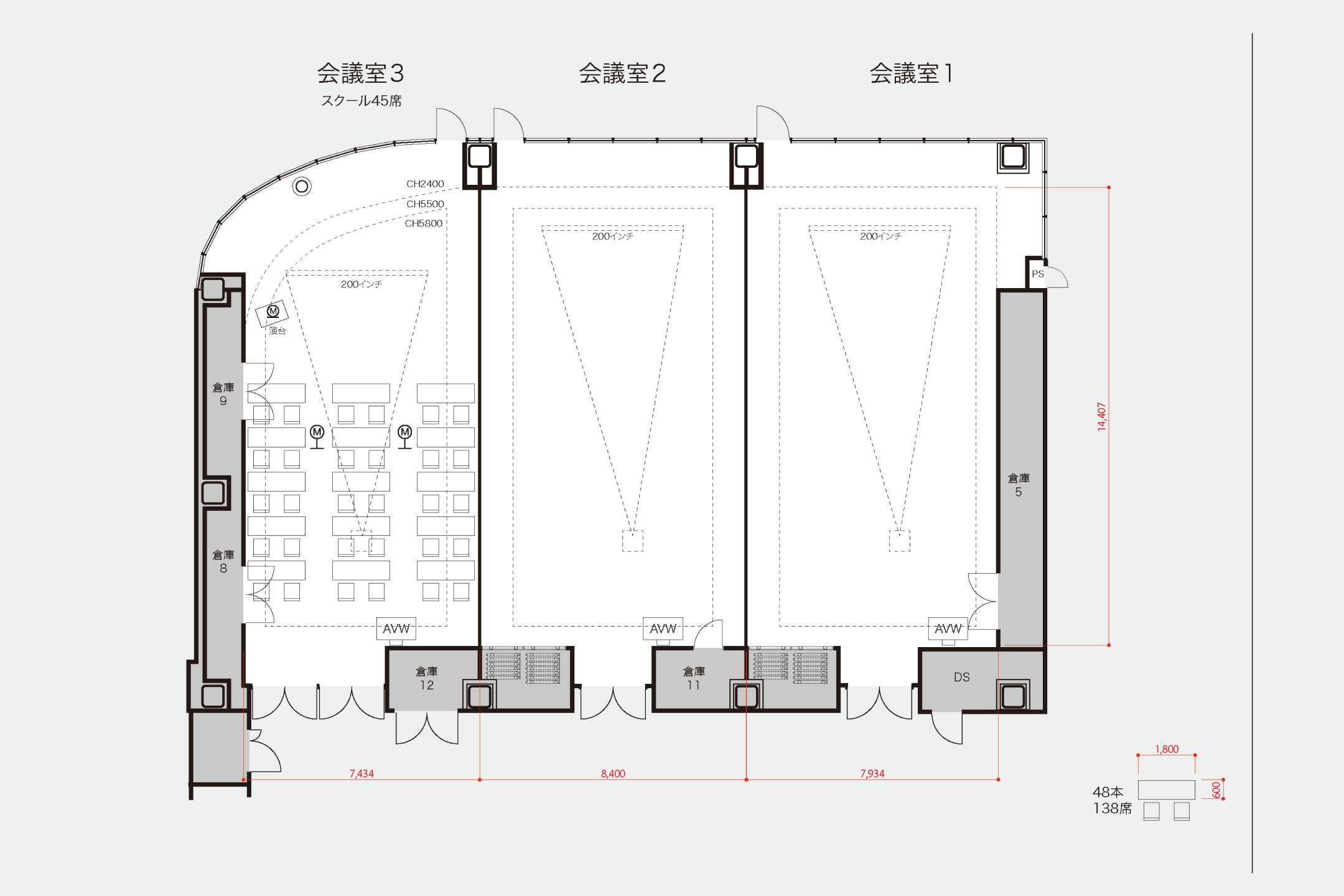 会議室1マップ拡大